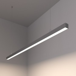 Светильник профильный подвесной/накладной RVE-PLS2825-985-P 98,5 см 25 Вт 4000К серый