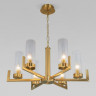 Подвесная люстра Eurosvet 60133/6 латунь Arganie