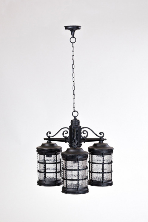 Подвесной уличный светильник YAOHUALUX 81270/3 Bl BARSELONA