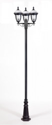 Уличный фонарный столб YAOHUALUX 89110LB B2 Bl мат/тр St.LOUIS L
