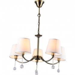 Люстра подвесная Stilfort 1028/05/05P Gloria 5*E14*40W