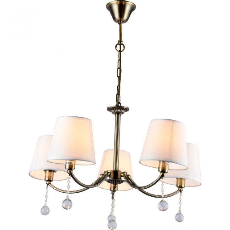 Люстра подвесная Stilfort 1028/05/05P Gloria 5*E14*40W