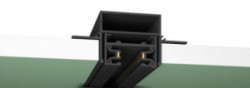 Профиль для монтажа Однофазного шинопровода в ГКЛ потолок (2м) ST-Luce Черный Длина 2 000мм  ST001.429.02