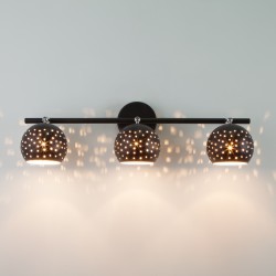 Настенный светильник Eurosvet 20059/3 черный Shadow