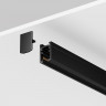 Шинопровод накладной 1м Levity Maytoni Technical  Levity TRX184-111B Magnetic track system Levity черный