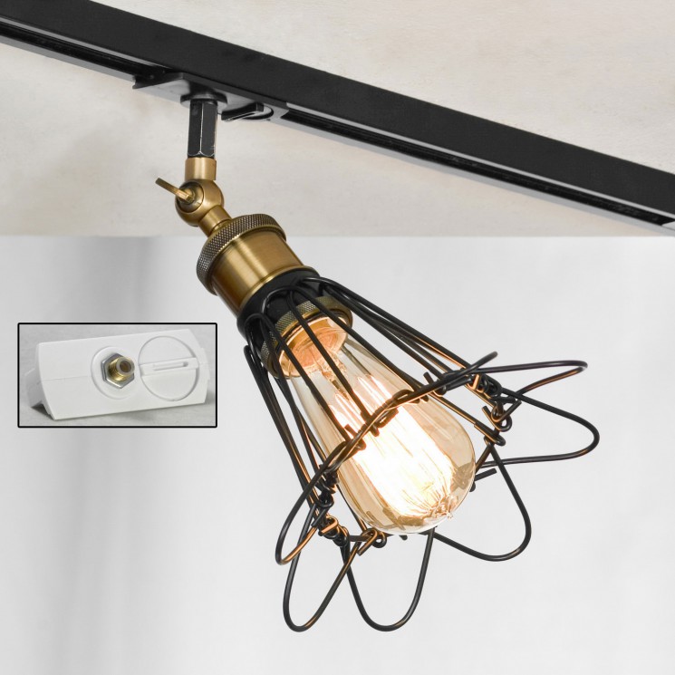 Трековый светильник однофазный Lussole LSP-9109-TAW TRACK LIGHTS