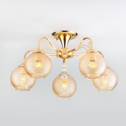Потолочный светильник  Eurosvet Kristin 30139/5 золото