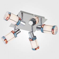 Потолочный светильник  Eurosvet Tiffany 20054/4 хром