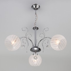 Подвесной светильник  Eurosvet Lotos 30002/3 хром