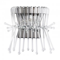 Бра Divinare 7565/02 AP-1 VETRO