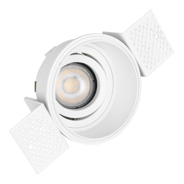 Встраиваемый светильник ST Luce Белый GU10 1*50W IP20 D91,5xH5,2 220V Без ламп      ST262.508.01