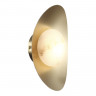 Светильник настенный ST Luce Золотистый/Алебастр LED 1*7W 3000K         SL6229.211.01