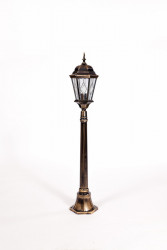 Садово-парковый светильник YAOHUALUX 91407M Gb ромб ASTORIA 2M