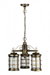 Подвесной уличный светильник YAOHUALUX 81270/3 Gb BARSELONA