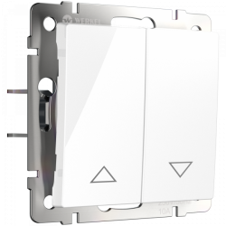 Выключатель жалюзи белый Werkel W1124501 (WL01-01-02)