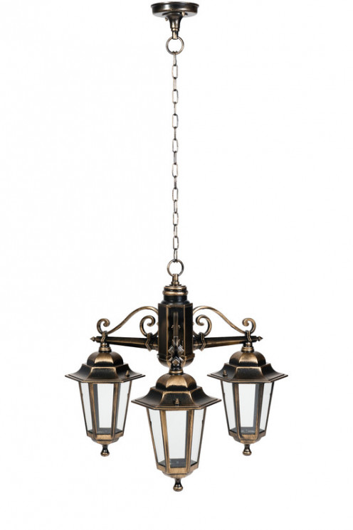 Подвесной уличный светильник YAOHUALUX 79870S/3 Gb PETERSBURG S