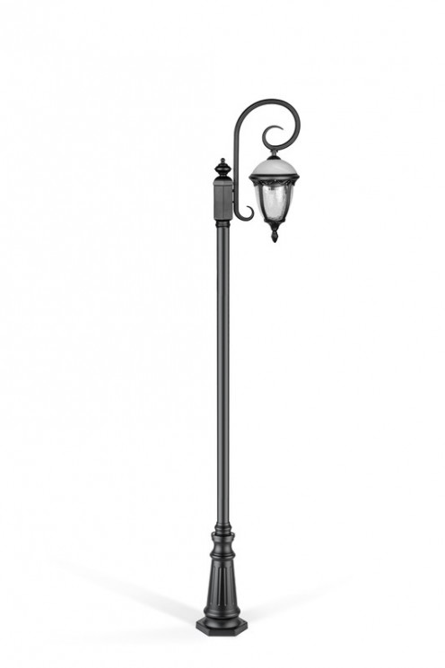 Уличный фонарный столб YAOHUALUX 89110L/18/B1 Bl мат/тр St.LOUIS L