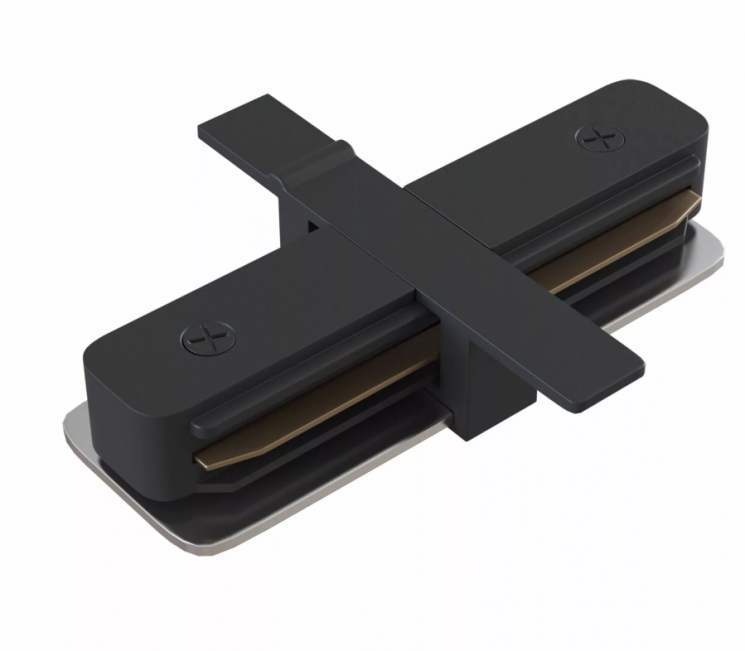 Трековый прямой соединитель CITY-V 2TRA 220V Черный 20942