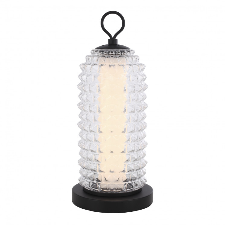 Прикроватная лампа ST-Luce черный/прозрачный LED 1*12W 4000K SL6144.404.01 SAGUARO