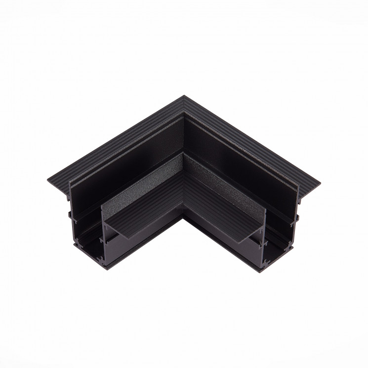 Угол-соединитель для встраиваемого магнитного шинопровода под ГКЛ 12мм ST-Luce Черный ST1007.429.12 SKYLINE 48