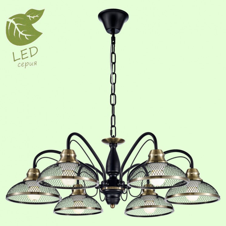 Подвесная люстра Lussole GRLSP-9954 SAFFORD