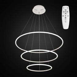 Люстра светодиодная с пультом Citilux CL731090 Белый Неон