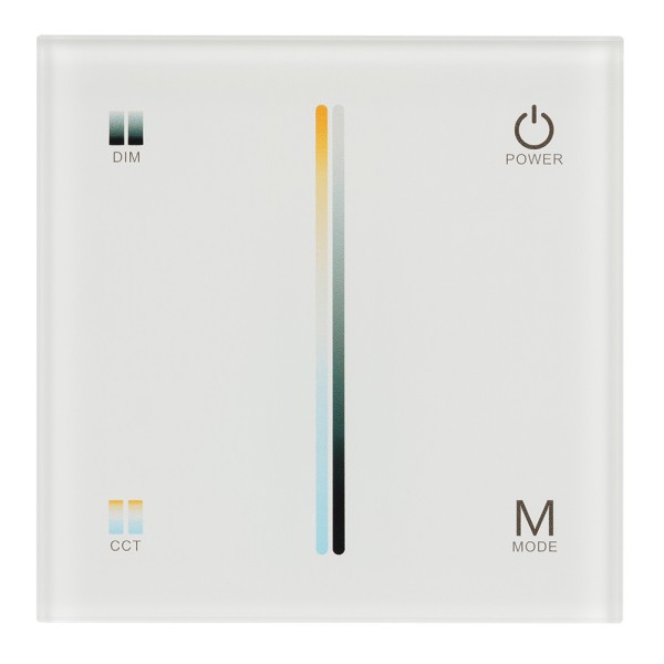 Панель Arligh Sens SMART-P21-MIX White (12-24V, 2.4G) (ARL, IP20 Пластик, 5 лет) 025167