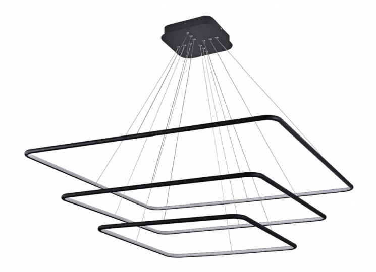 Подвесной светодиодный светильник Donolux S111024/3SQ 160W Black In