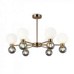 Люстра на штанге Freya FR5394CL-12BS Bony