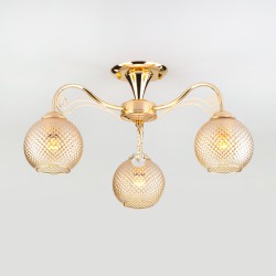 Потолочный светильник  Eurosvet Kristin 30139/3 золото