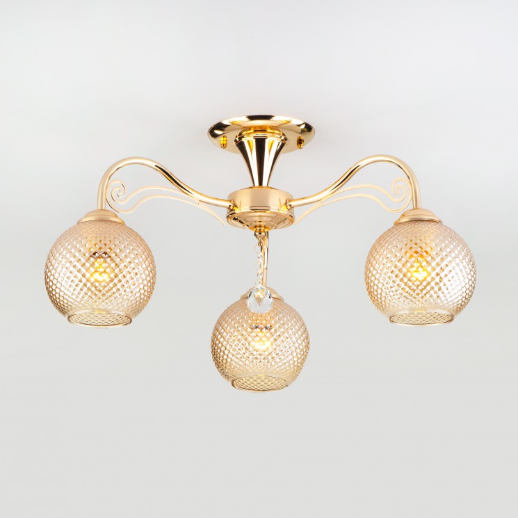 Потолочный светильник  Eurosvet Kristin 30139/3 золото