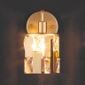 Настенный светильник  Eurosvet Scoppio 10101/1 перламутровое золото/прозрачный хрусталь Strotskis