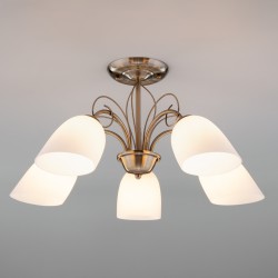 Потолочный светильник  Eurosvet Stefanie 30107/5 античная бронза