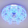 Потолочный светильник  Eurosvet Persey 70202/7 хром/синий+красный+фиолетовый
