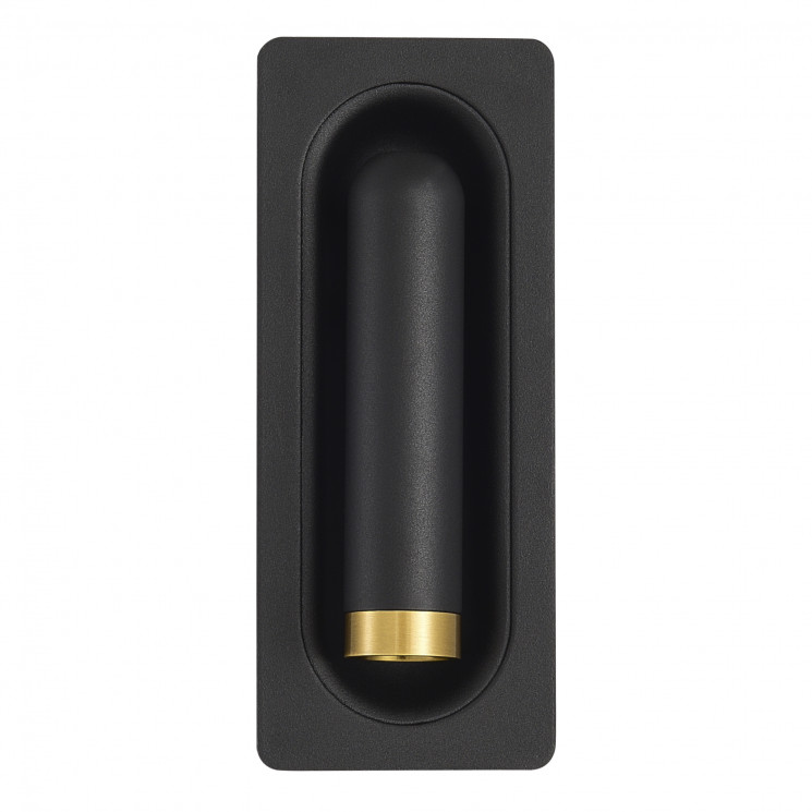 Светильник настенный ST Luce черный/черный,латунь LED 1*3W 4000K         SL6238.401.01