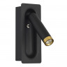 Светильник настенный ST Luce черный/черный,латунь LED 1*3W 4000K         SL6238.401.01