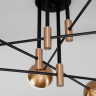Люстра на штанге Eurosvet 70129/8 латунь NUVOLA