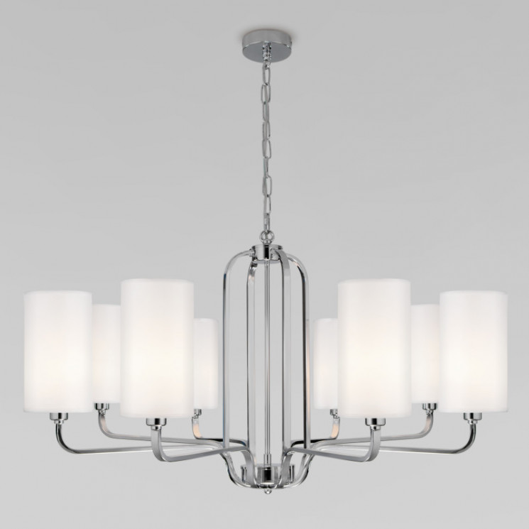 Подвесная люстра Eurosvet 60128/8 хром Purezza