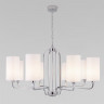 Подвесная люстра Eurosvet 60128/8 хром Purezza
