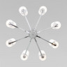 Подвесная люстра Eurosvet 60128/8 хром Purezza