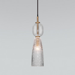 Подвесной светильник Eurosvet 50211/1 прозрачный GLOSSY