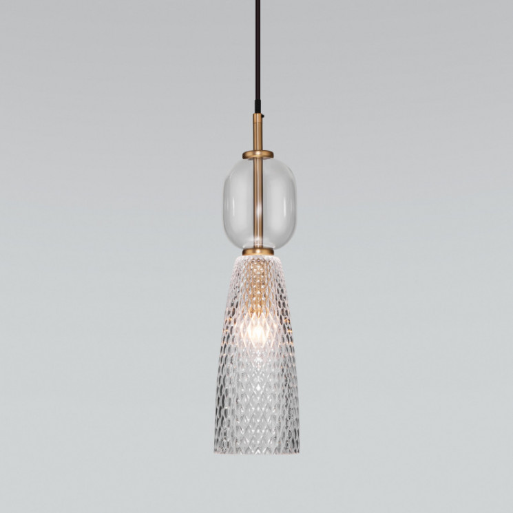 Подвесной светильник Eurosvet 50211/1 прозрачный GLOSSY