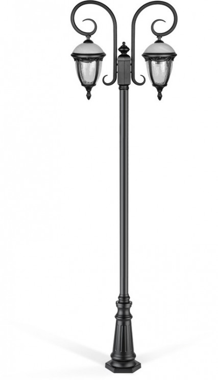 Уличный фонарный столб YAOHUALUX 89110LA/18/B1 Bl мат/тр St.LOUIS L