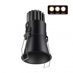 Встраиваемый светодиодный светильник с переключателем цветовой температуры NOVOTECH LANG 358907