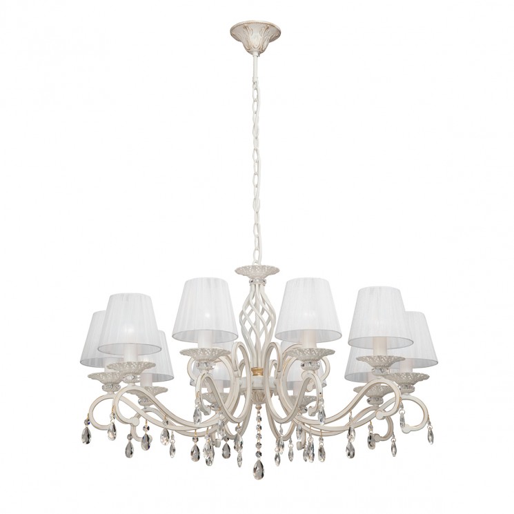 Люстра Vitaluce V1679-0/10, 10хЕ14 макс. 60Вт