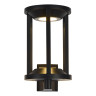 Настенный уличный светильник ST Luce Glorr/Клорр SL9535.401.01 9Вт 3000К Высота 27,6 см Диаметр 16 см