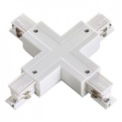 Соединитель "Х" с токопроводом для трёхфазного шинопровода Novotech  135052