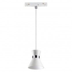 Трековый светильник для низковольного шинопровода, длина провода 0.8м NOVOTECH 358407 FLUM