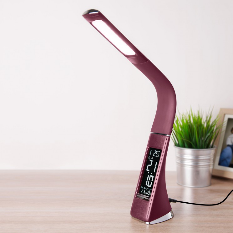 Светильник светодиодный настольный Elektrostandard  Elara бордовый (TL90220)