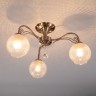 Потолочный светильник  Eurosvet Kristin 30139/3 античная бронза